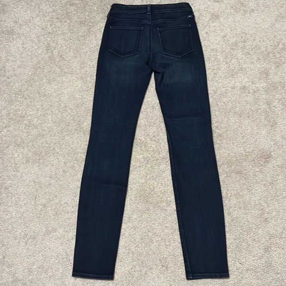 LUCKY BRAND dark skinny jeans Size 0 / 25 - Picture 3 of 8